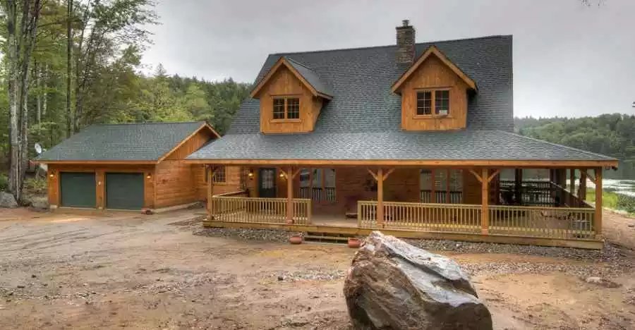 A Log Home That Doesn’t Compromise Between Style And Comfort, a Must See Interior